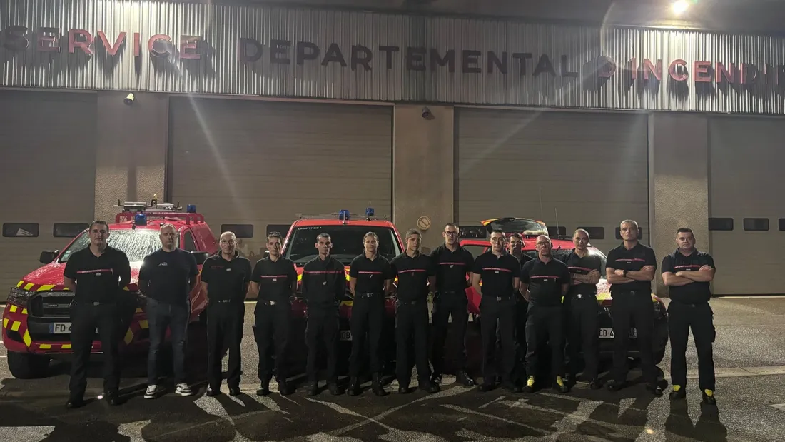 Sapeurs-pompiers, renfort feux de foret, sud France