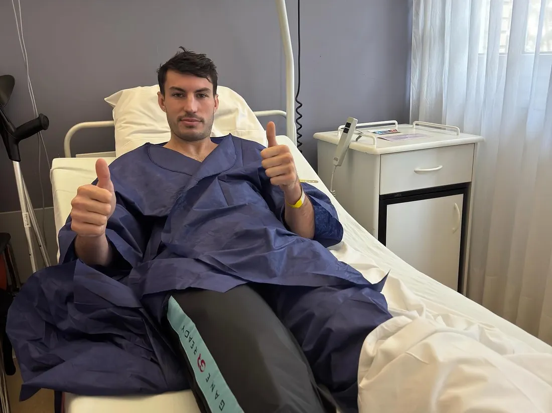 loris rossi blessure genou