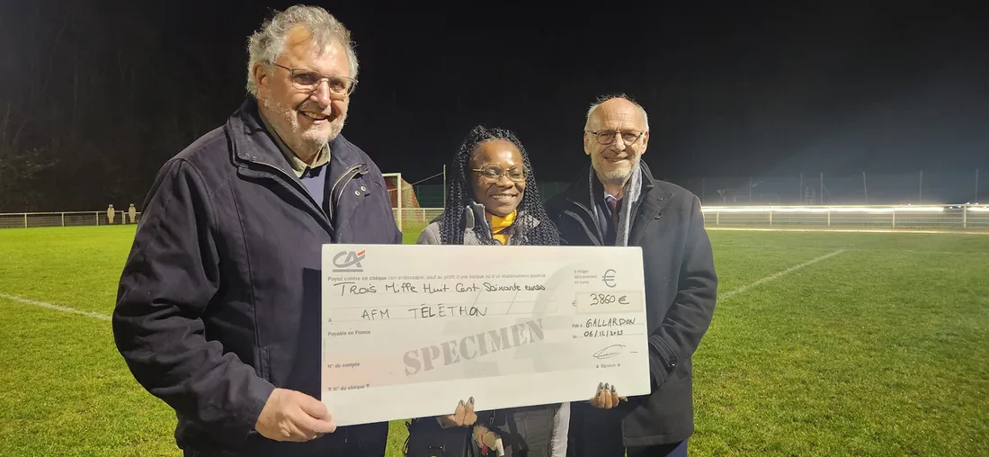 30 heures relais de Gallardon, Téléthon