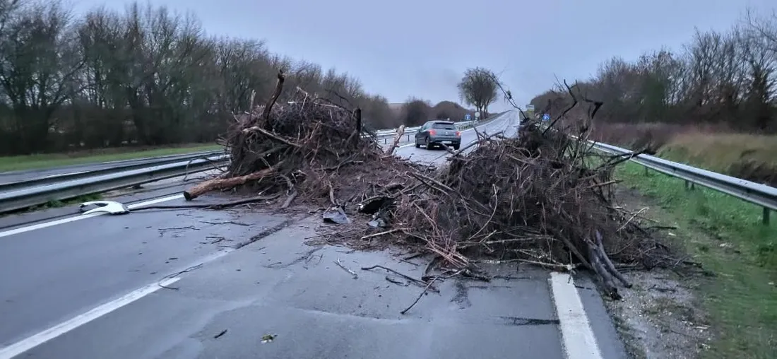 barrage Pezou accidenté