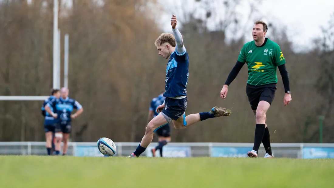 arnaud villeneuve rugby chartres pénalité