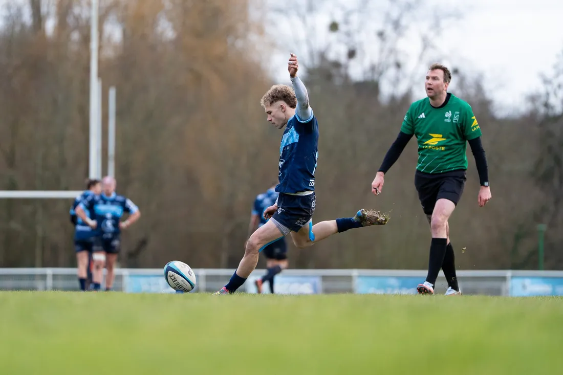 arnaud villeneuve rugby chartres pénalité