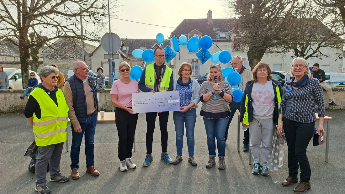Marche pour Mars Bleu à Janville
