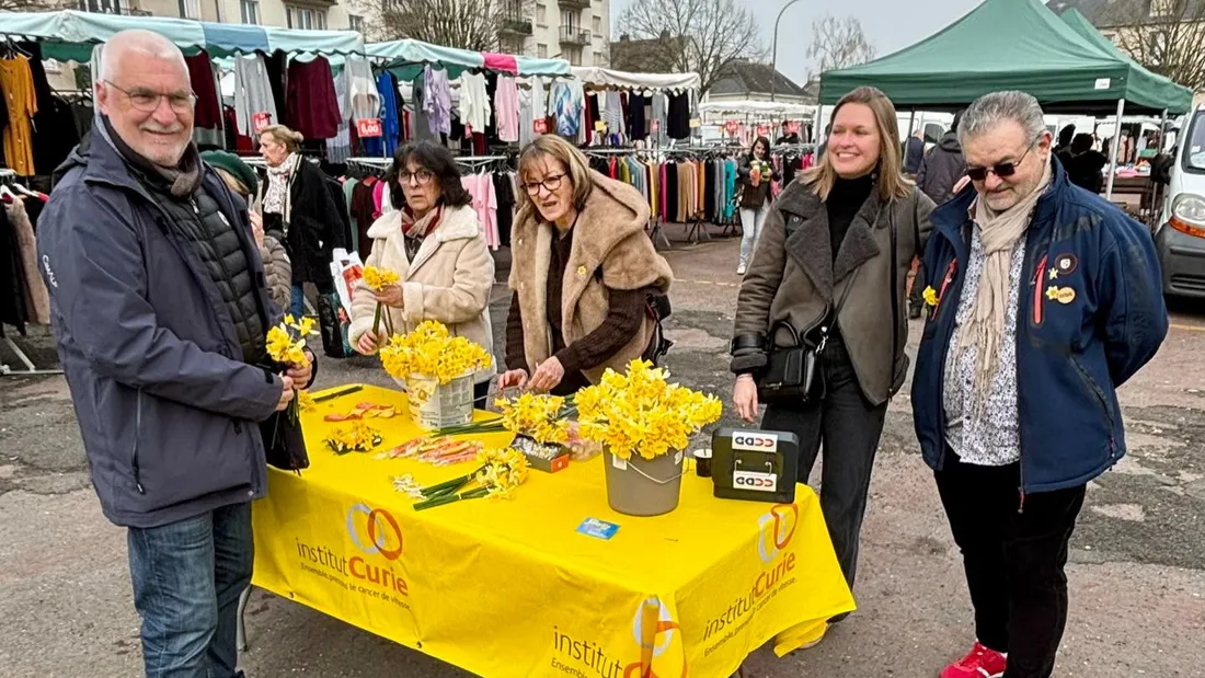  tulipes au profit de l'Institut Curie CCDD