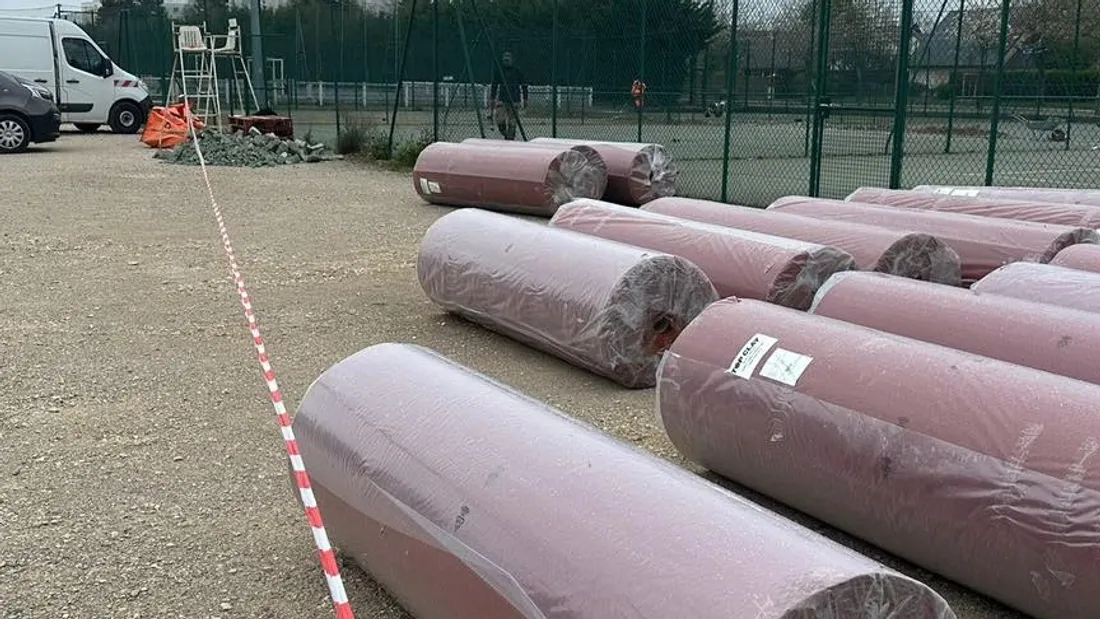 terrain tennis travaux