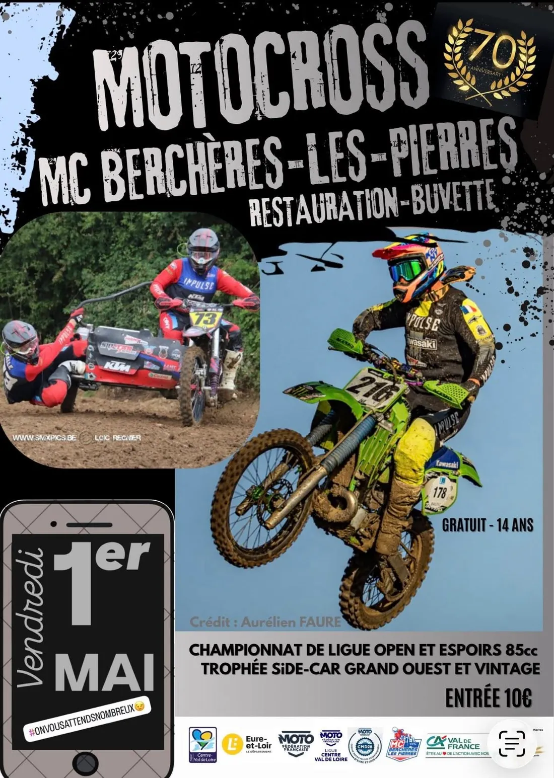 Motocross de Berchères-les-Pierres 2026