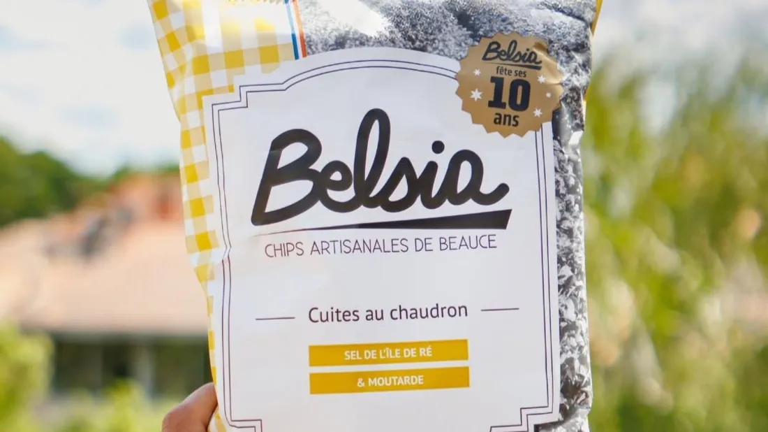 Belsia, chips moutarde française