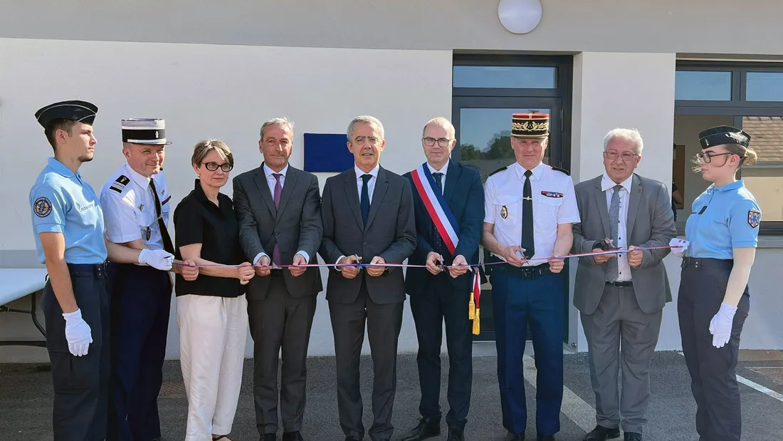 inauguration caserne gendarmerie voves
