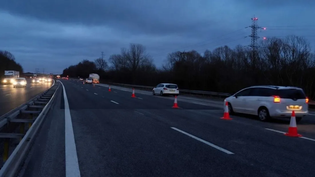 Travaux de nuit sur l'A10
