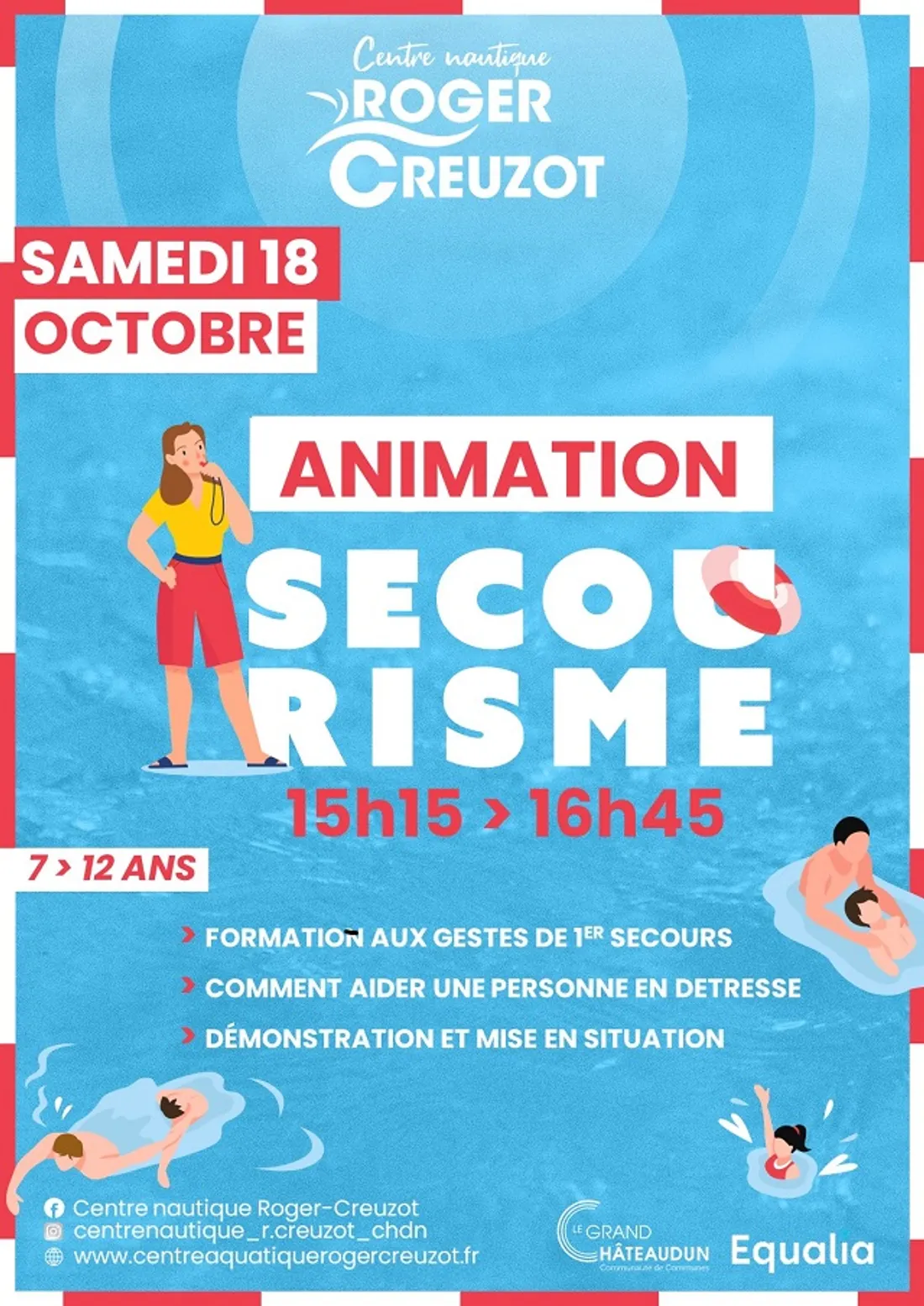 CHÂTEAUDUN - Animation secourisme