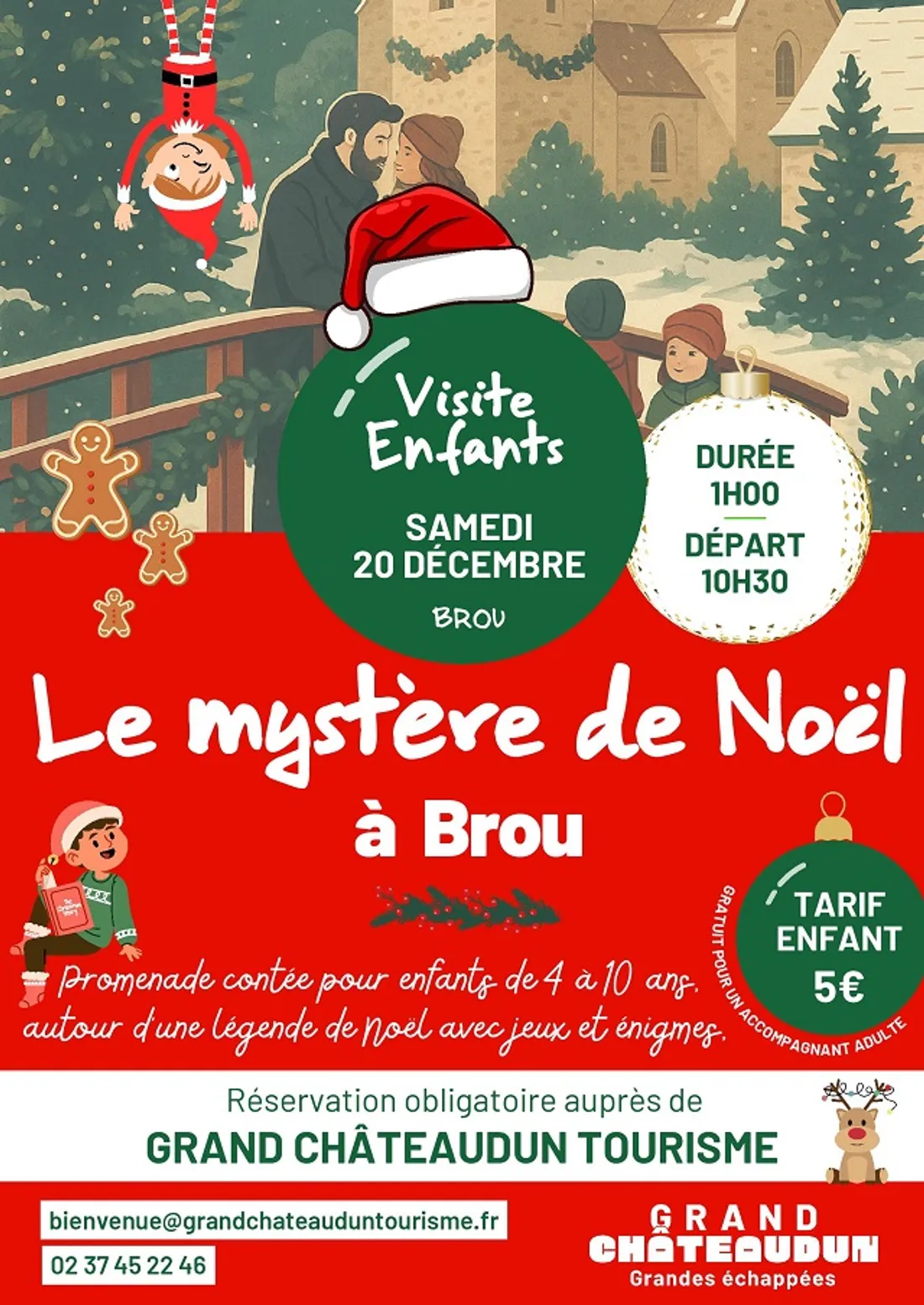 BROU - Visite enfants : le mystère de Noël