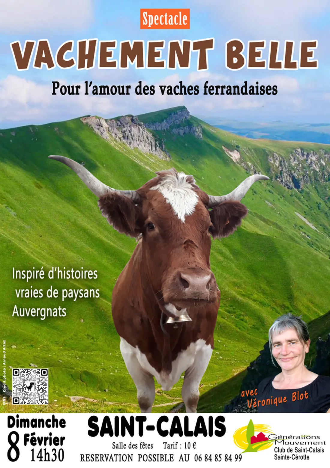 SAINT-CALAIS (72) - Spectacle : Vachement belle