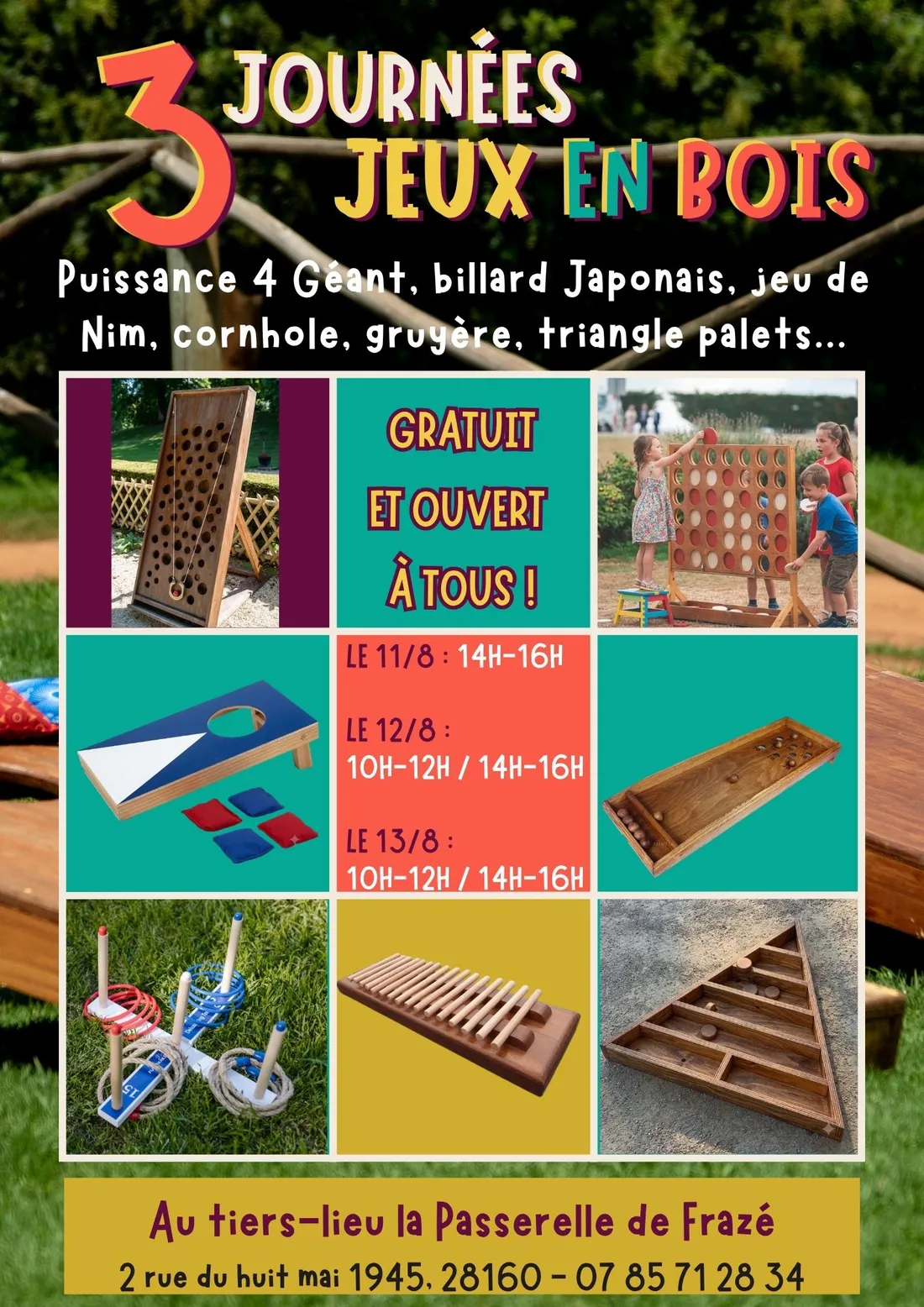 FRAZÉ - Journées jeux en bois