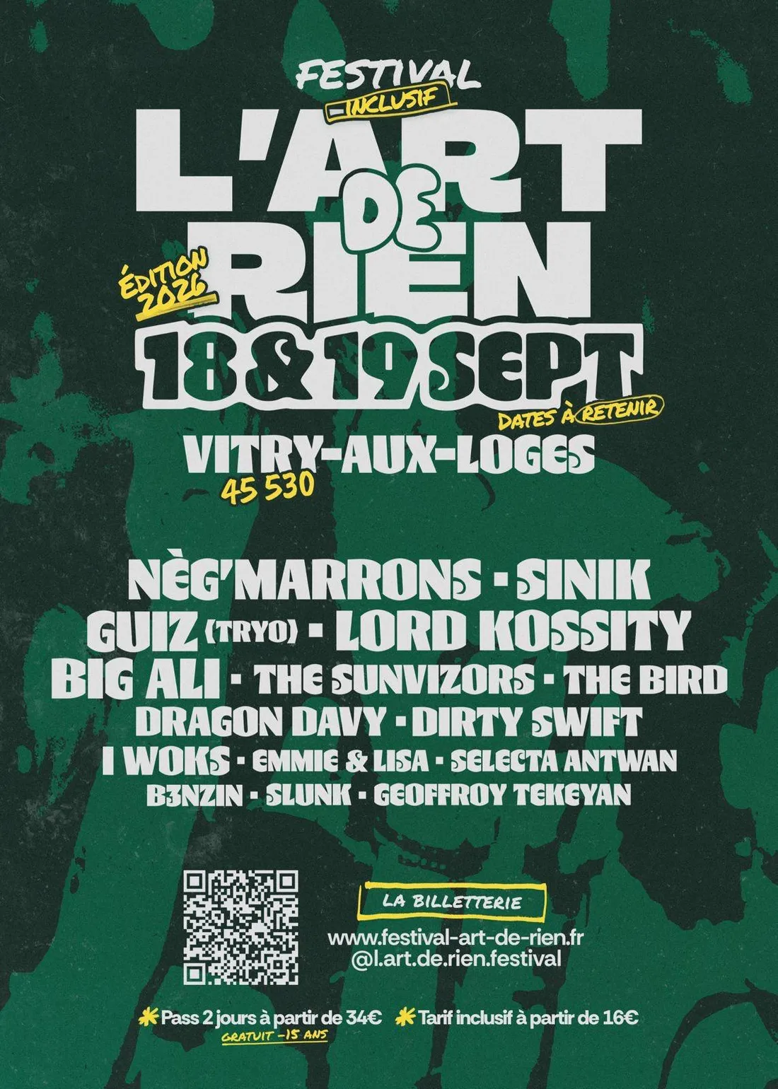 VITRY-AUX-LOGES (45) - Festival : L'Art de Rien