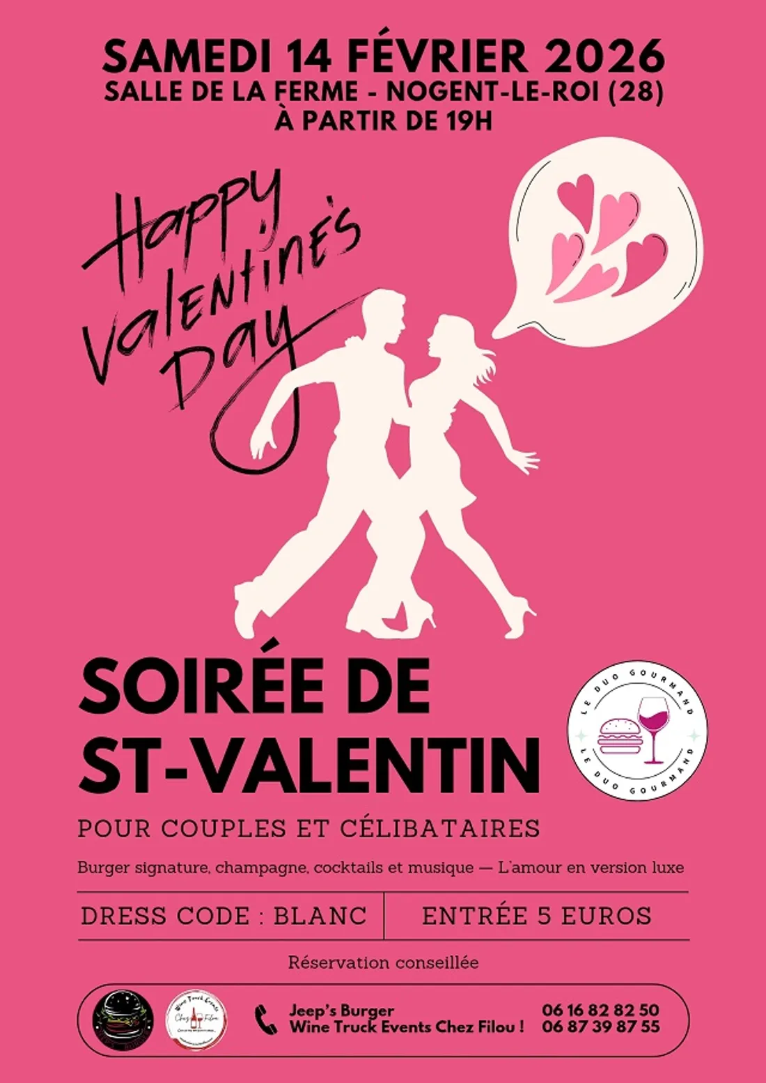 NOGENT-LE-ROI - Soirée de Saint Valentin