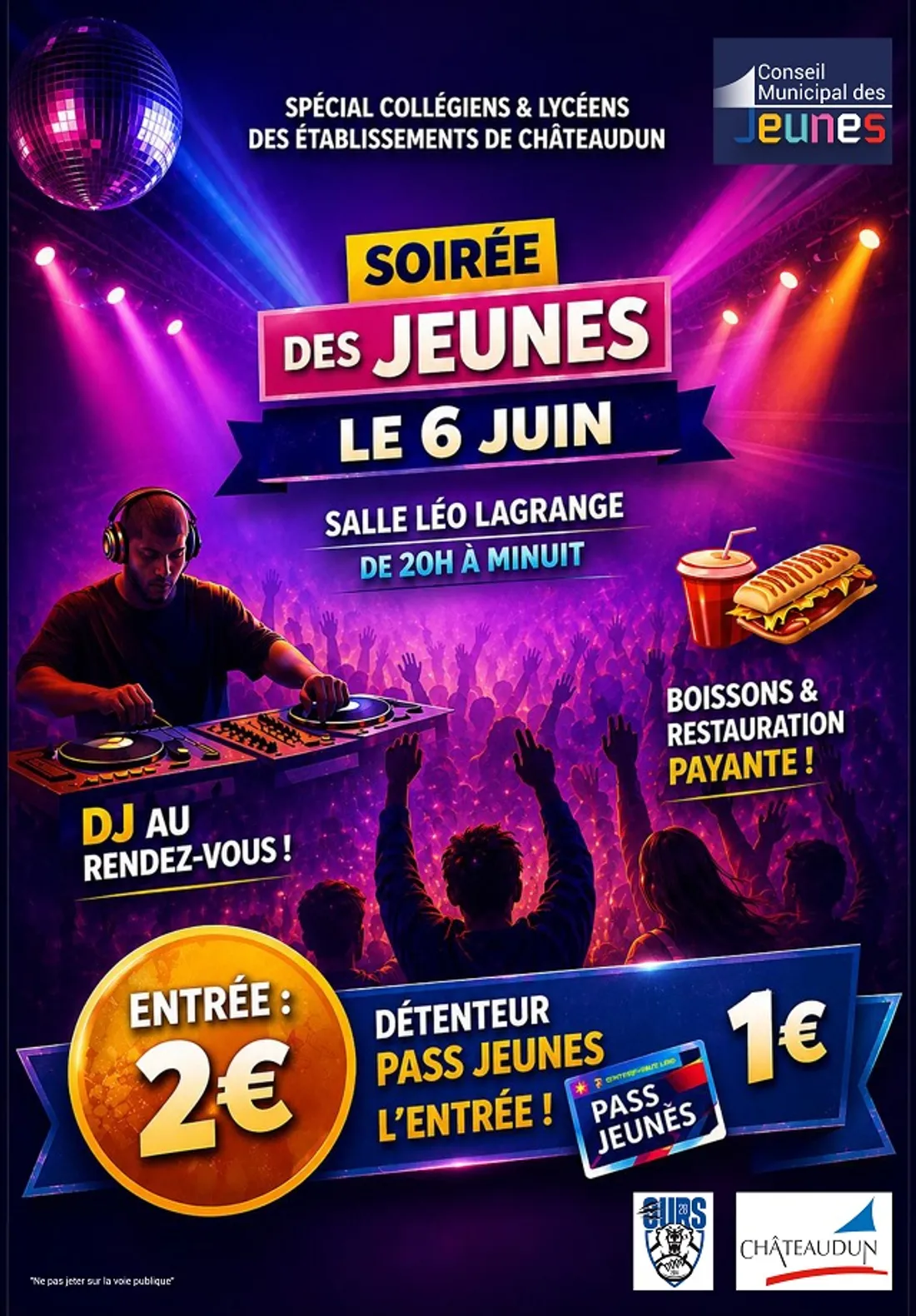 CHÂTEAUDUN - Soirée des jeunes