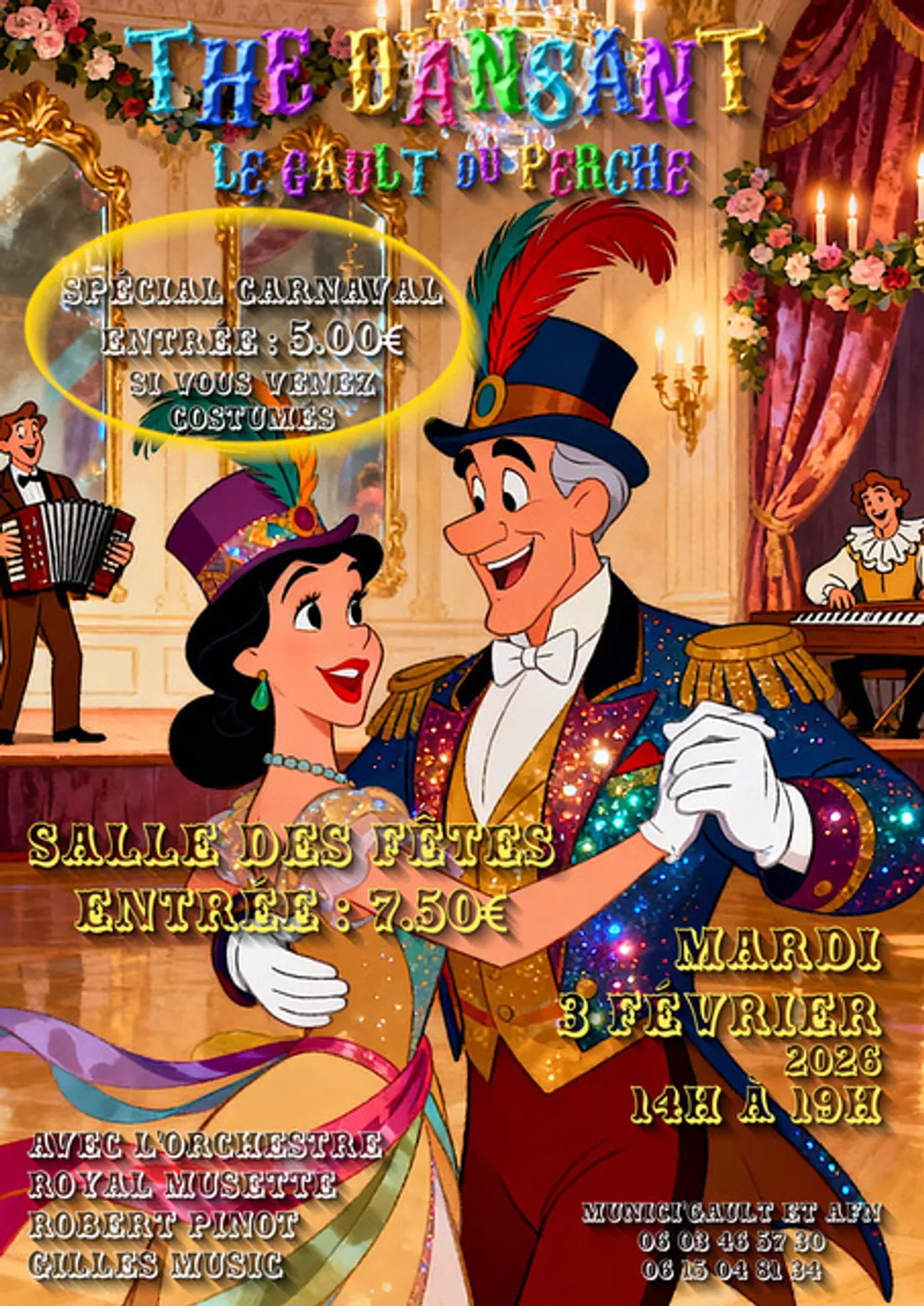 LE GAULT-DU-PERCHE (41) - Thé dansant avec Royal Musette