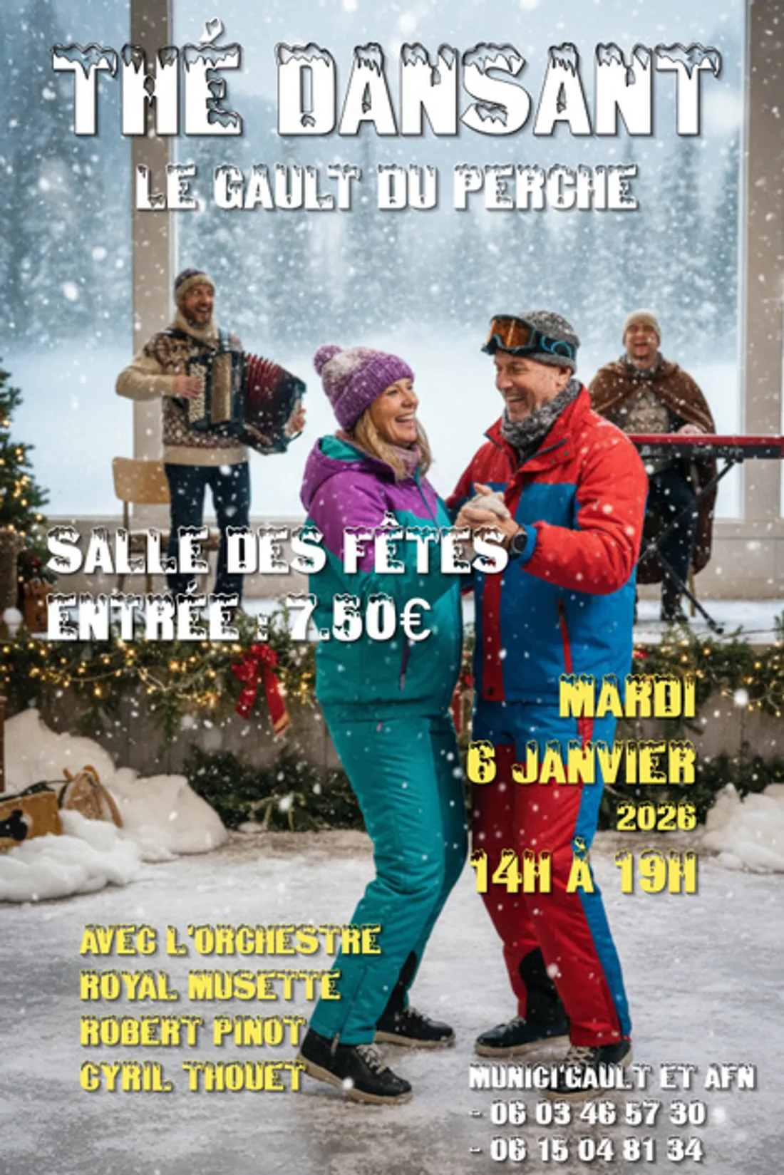 LE GAULT-DU-PERCHE (41) - Thé dansant avec Royal Musette