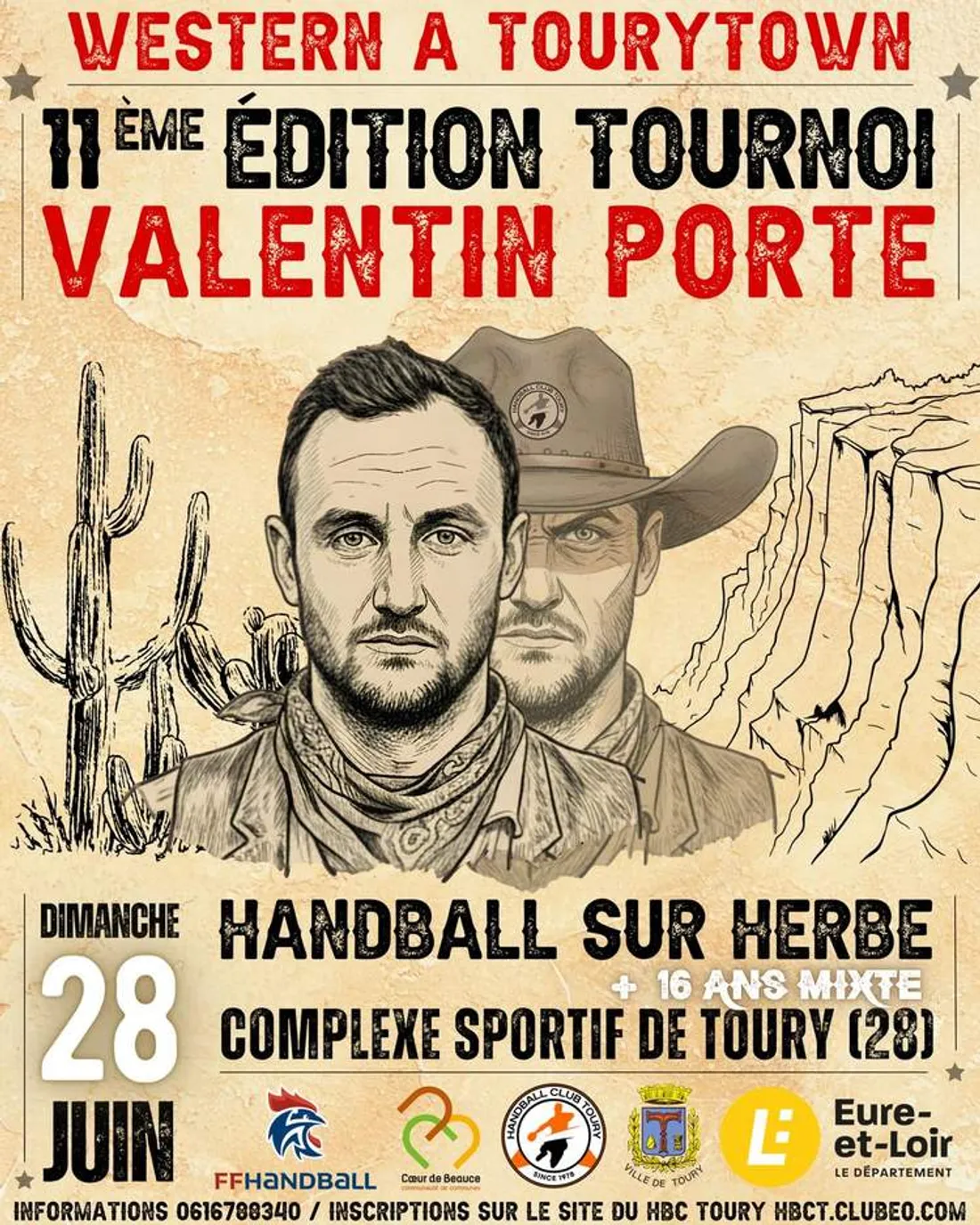 TOURY - Tournoi Valentin Porte 2026 : En route pour TouryTown !