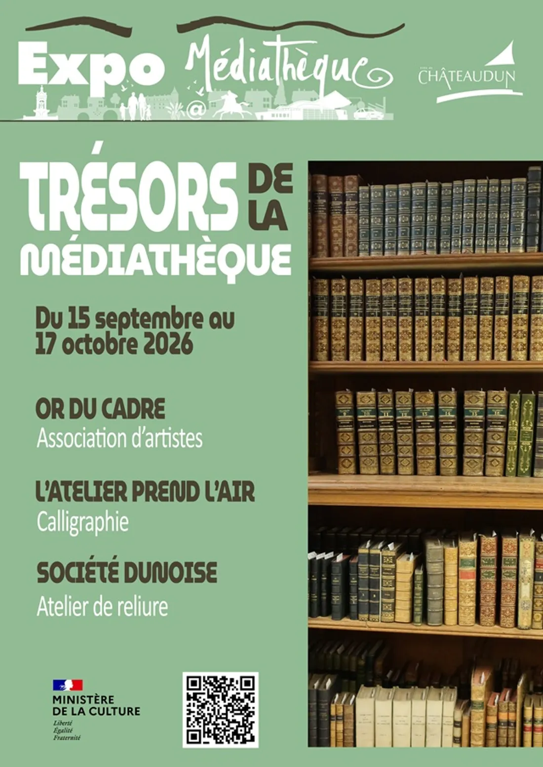 CHÂTEAUDUN - Exposition : Trésor de la médiathèque