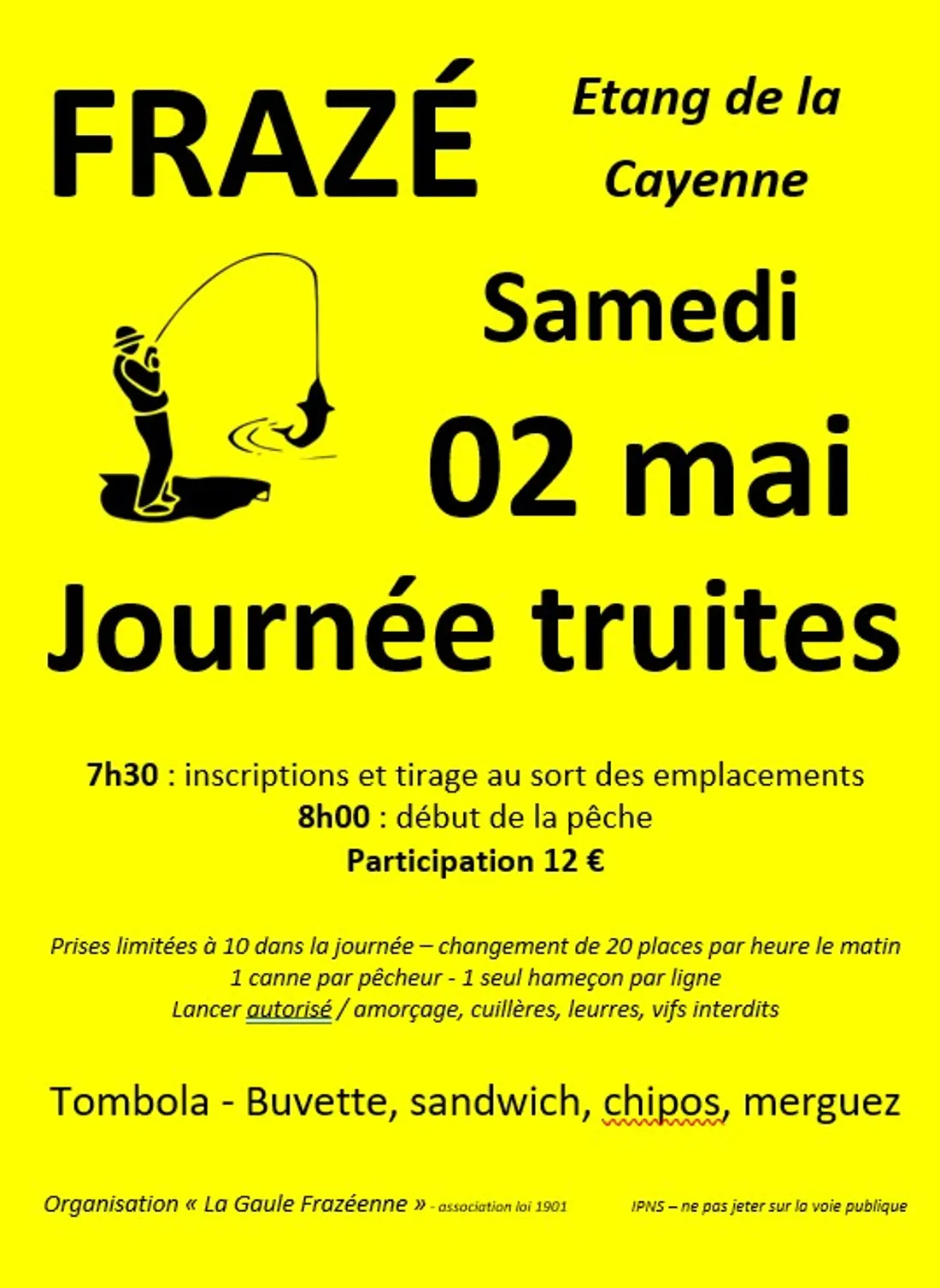 FRAZÉ - Journée truites