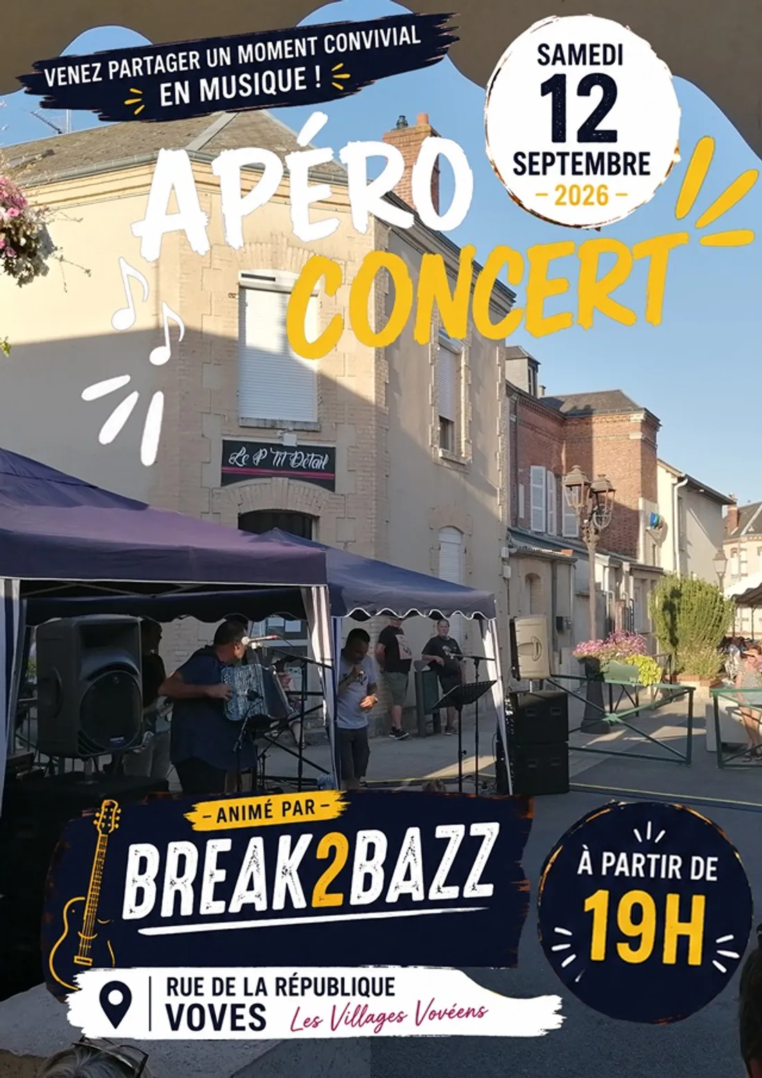 VOVES - Apéro concert avec Break2Bazz