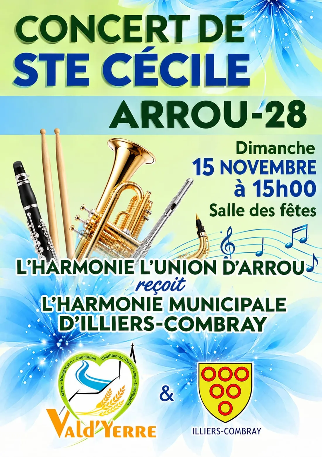 ARROU - Concert de Sainte-Cécile