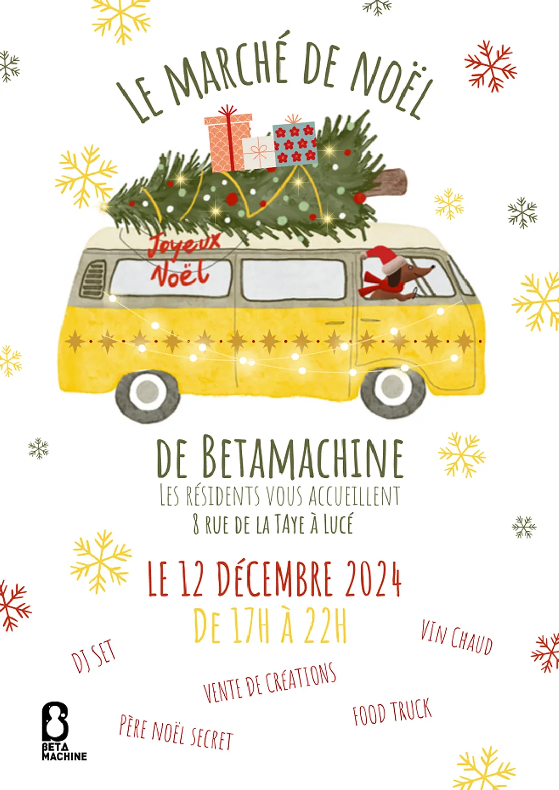 LUCÉ - Marché de Noël de Betamachine