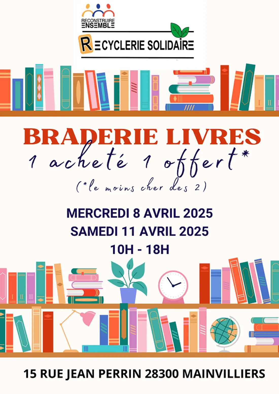 MAINVILLIERS - Braderie livres