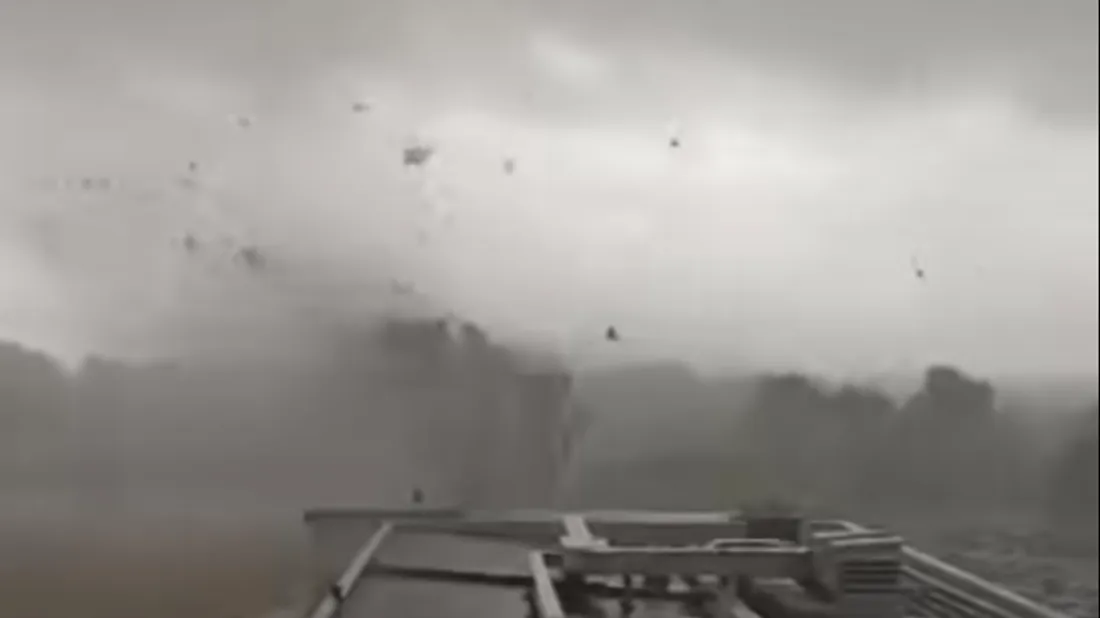 Tornade aéroport de Tours