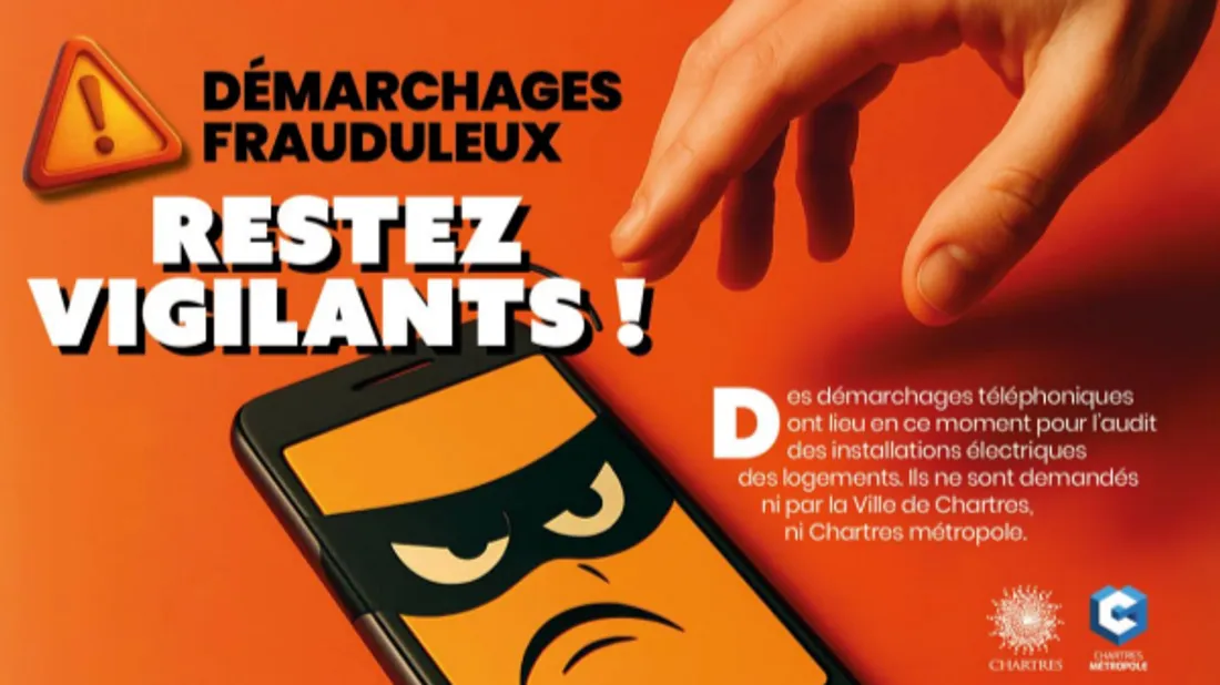 Démarchages frauduleux Chartres