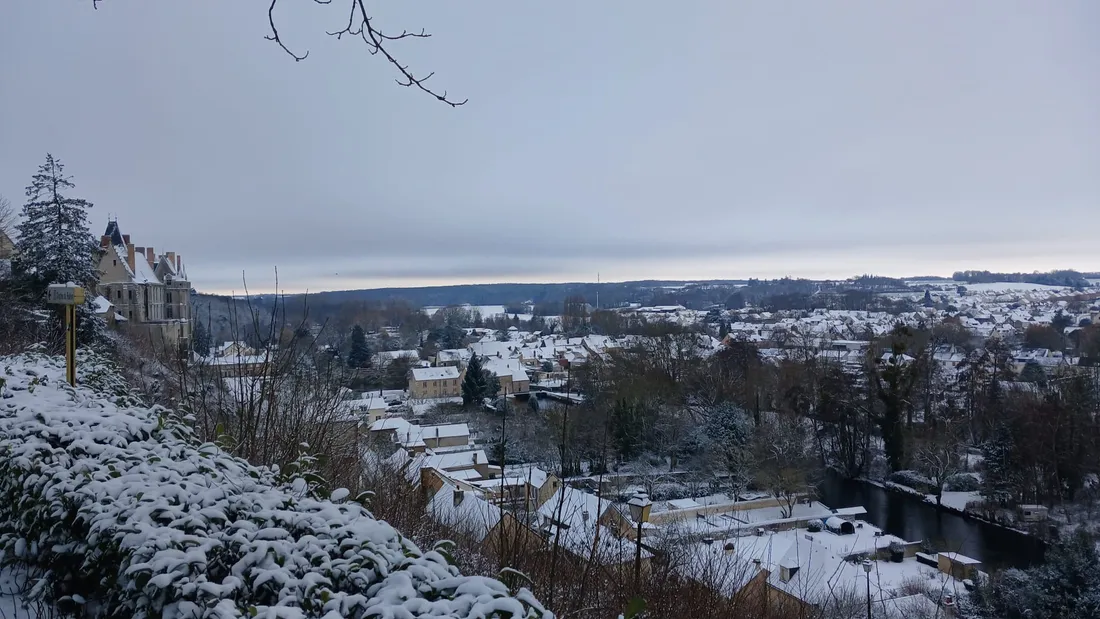 Châteaudun / neige 7 janvier 2026 