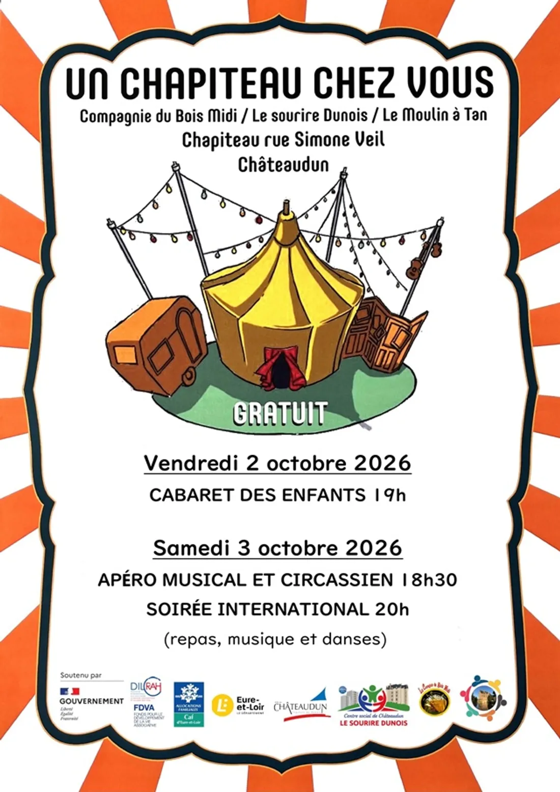 CHÂTEAUDUN - Un chapiteau pour tous