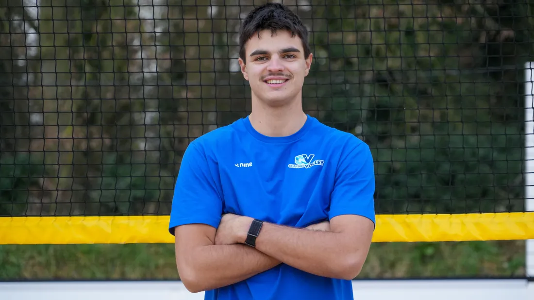 Elouan Chouikh-Barbez beach volley