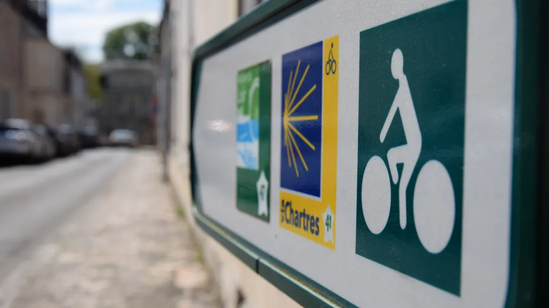 panneau vélo boucles pays dunois