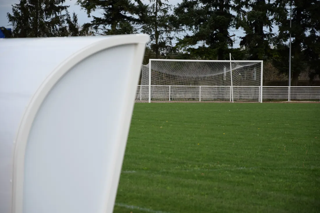 but de football / pelouse