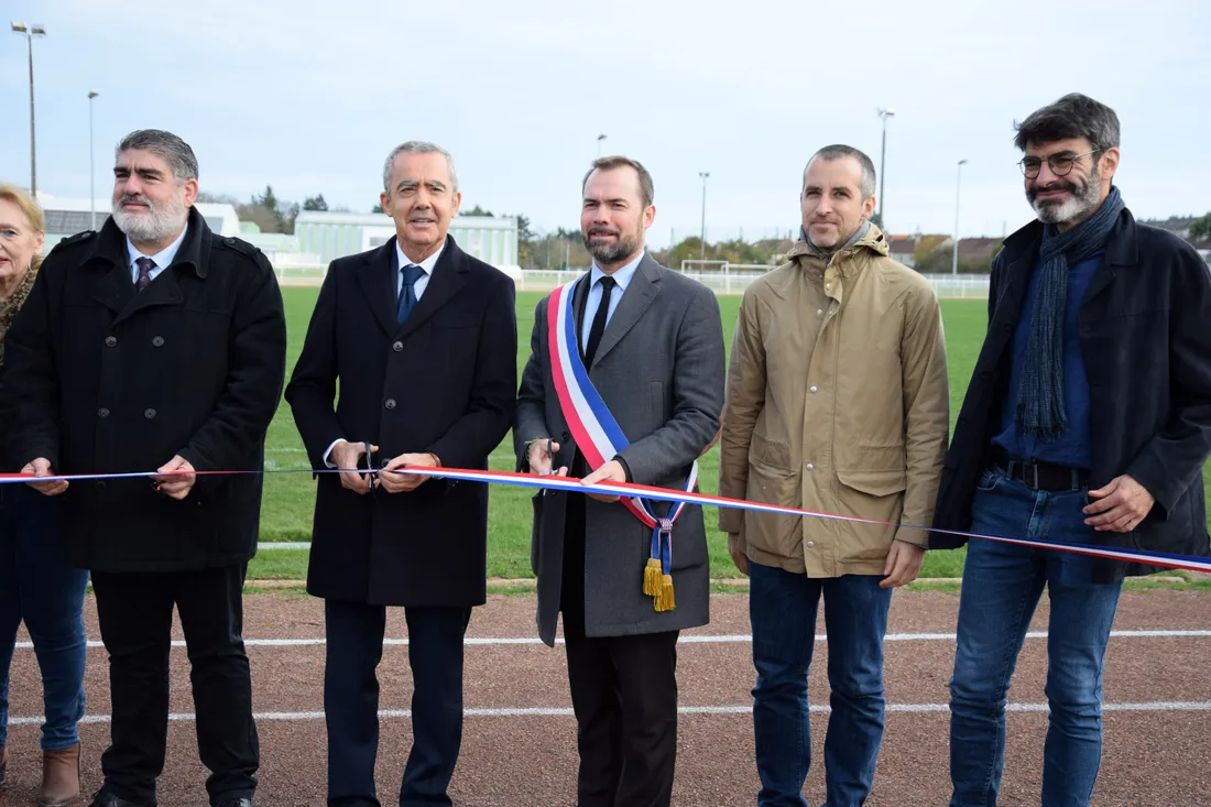 inauguration stade boudrie lucé