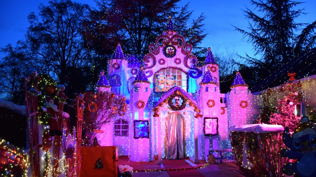 maison illuminée oinville