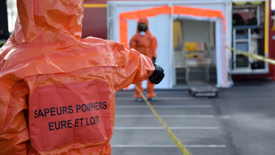 unité mobile de décontamination