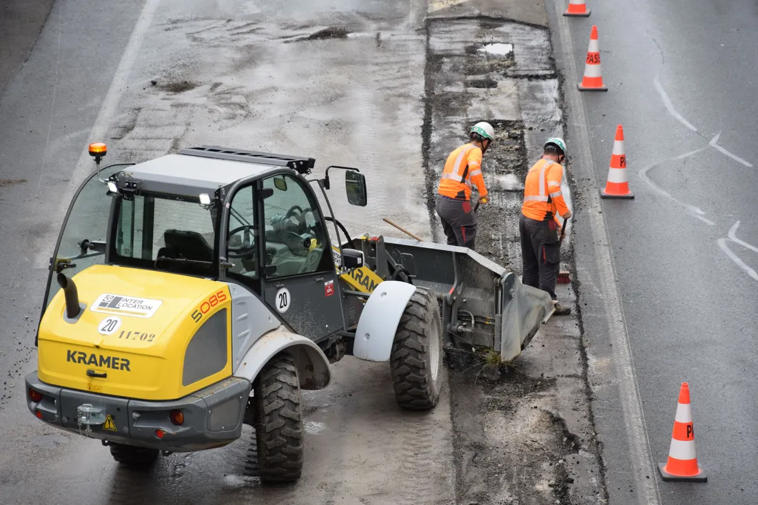 travaux chantier routes