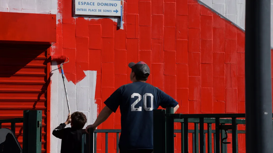 graff fresque sportive chartres domino cvz