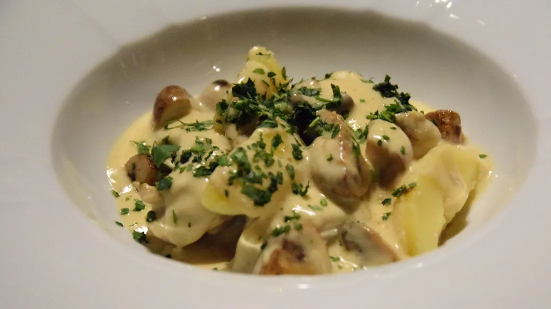 assiette blanquette de veau