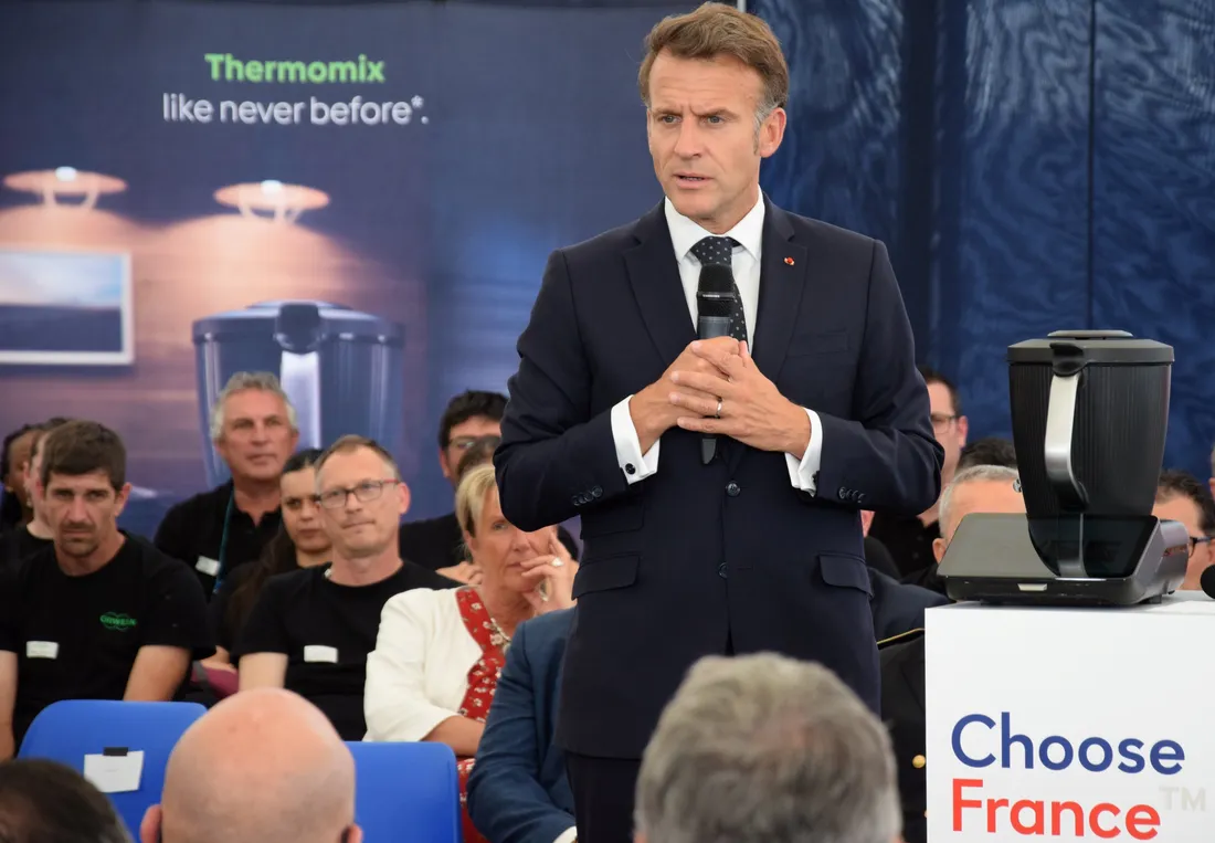 emmanuel macron thermomix