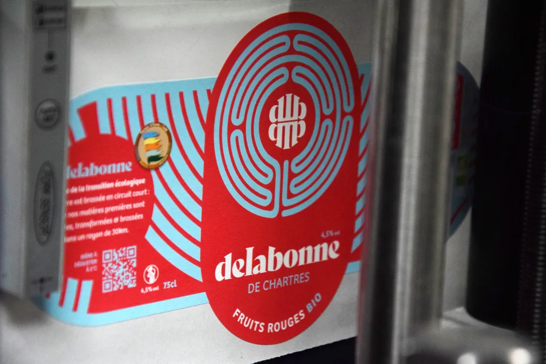 bière delabonne étiquette chartres