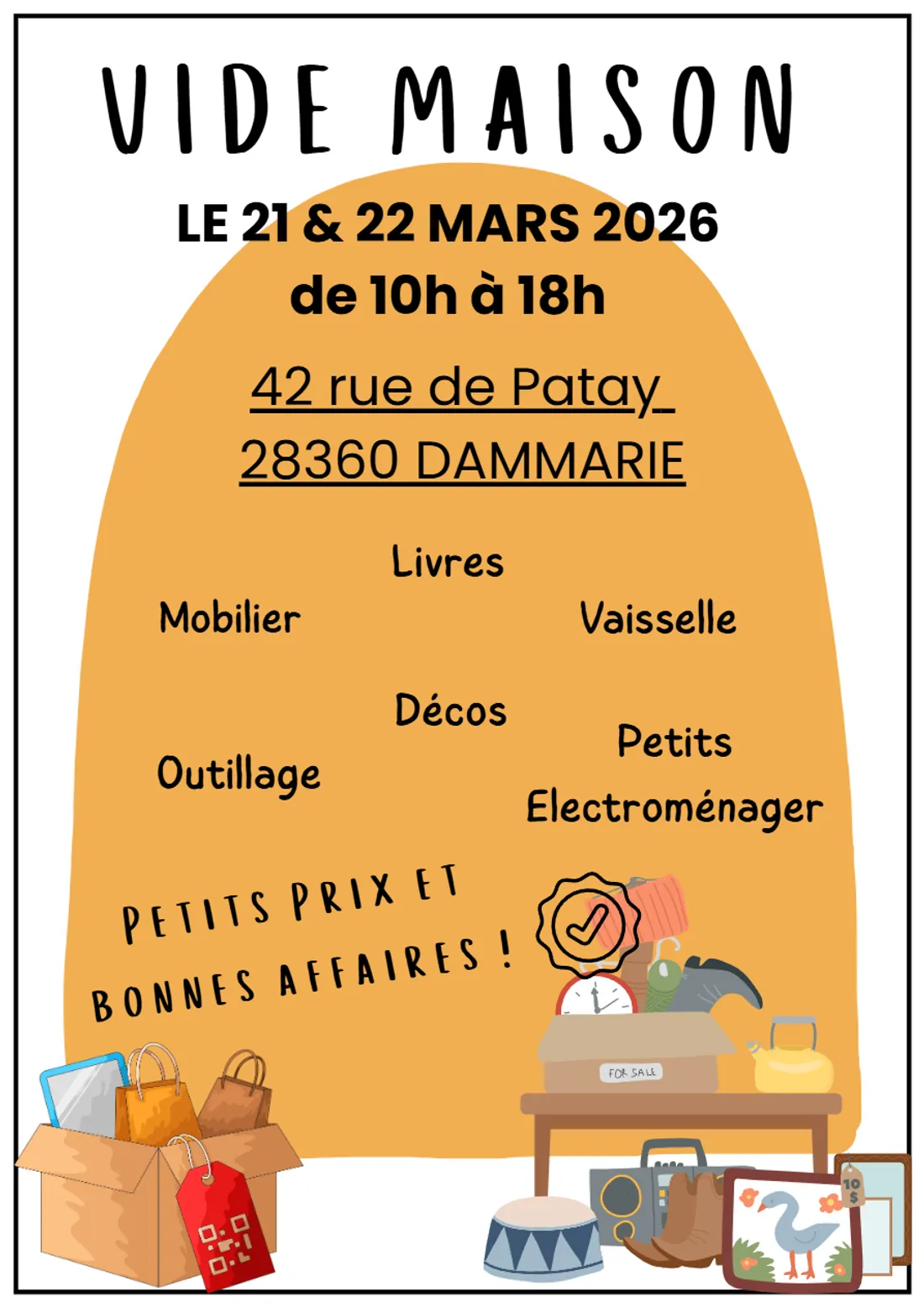 DAMMARIE - vide maison