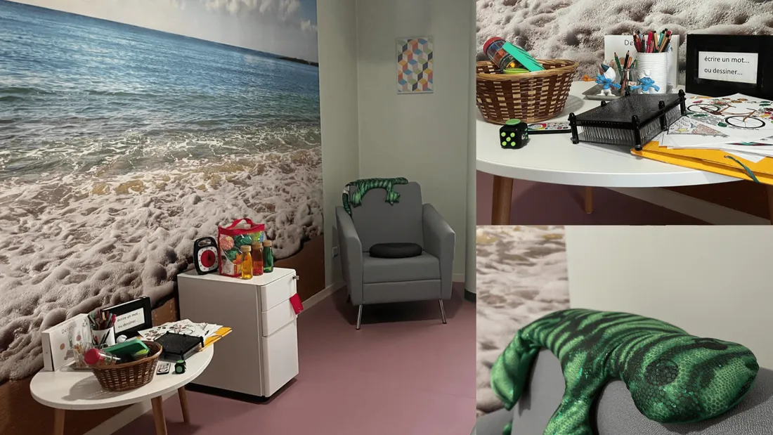 Un espace d'apaisement sensoriel pour les élèves du lycée Silvia Monfort