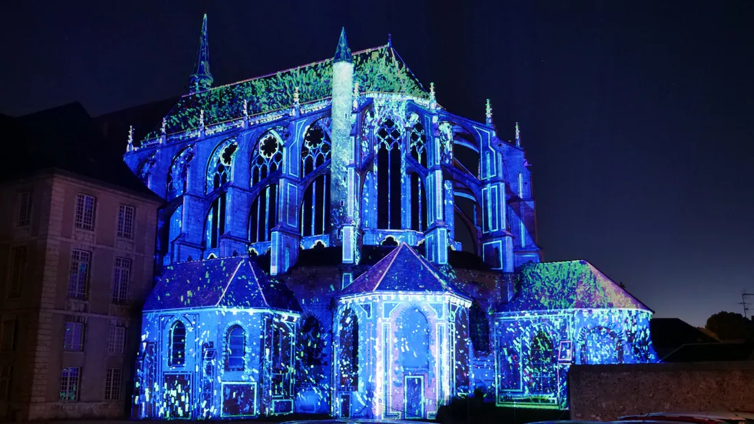 Chartres en Lumières Eglise Saint-Pierre 2 ©VilledeChartres_GroupementMartino 