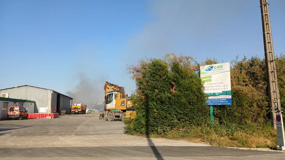 incendie Saint-Denis-les-Ponts