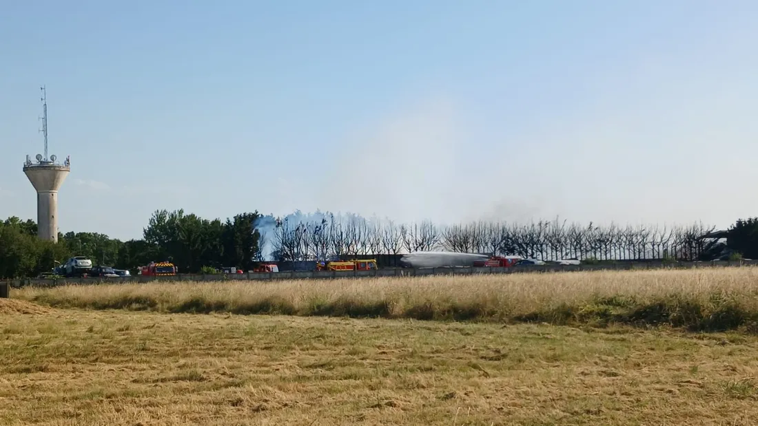 incendie Cap Recyclage / casse automobile Deberne