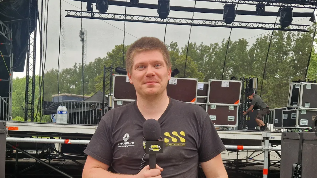 Gregoire Jean, président asso Les sons du sous sol, organisateur de L'Paille à sons